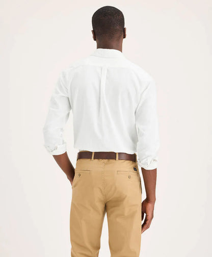 Camisa Hombre Undyed Linen Blanco