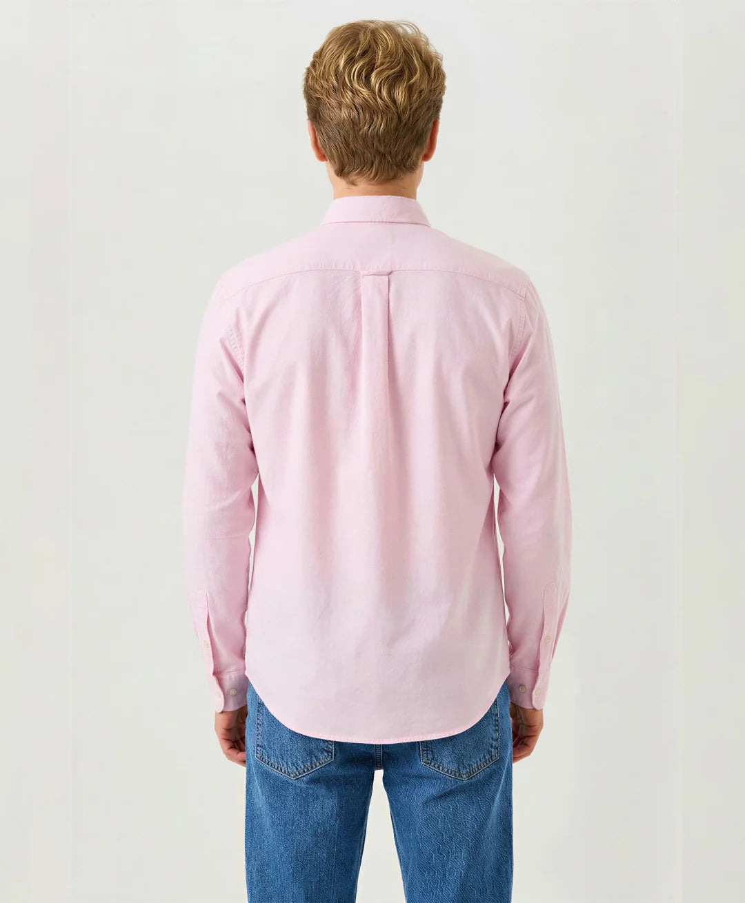 Camisa Hombre Oxford Rosado