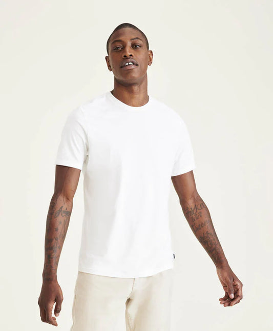 Polera Hombre Crewneck Lucent Blanco