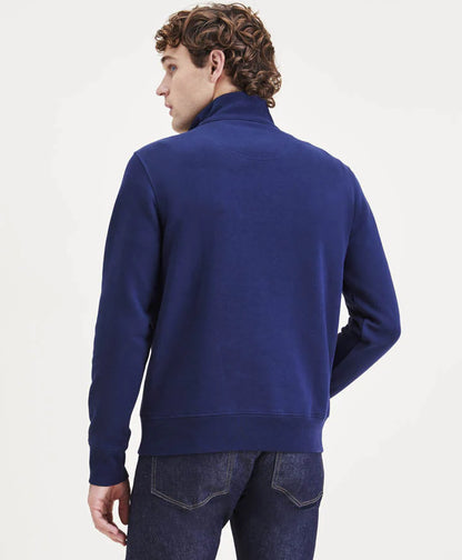 Polerón Hombre Cierre 1/4 con Manga Navy