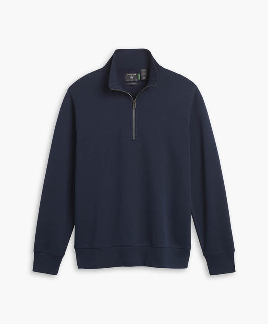 Polerón Hombre Cierre 1/4 con Manga Navy