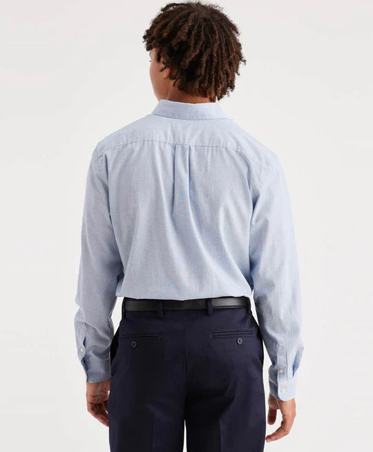 Camisa Hombre Signature Stain Defender Azul