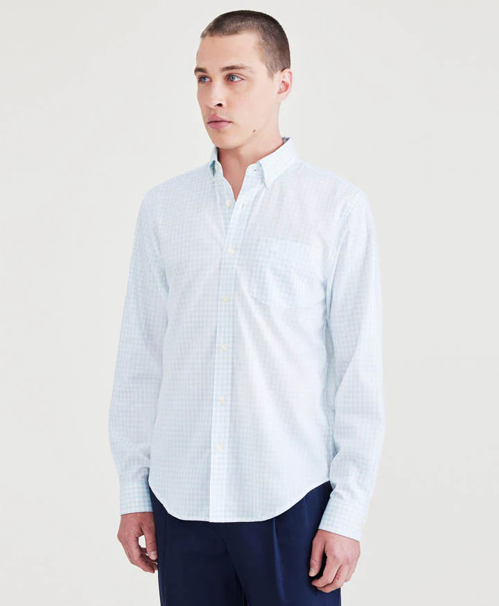 Camisa Hombre Manga Larga Bluebell Azul