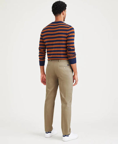 Pantalón Hombre Straight Tela Kakhi