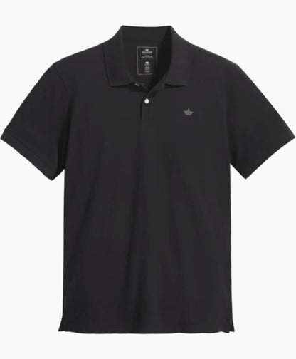 Polera Hombre Polo Pique Negro