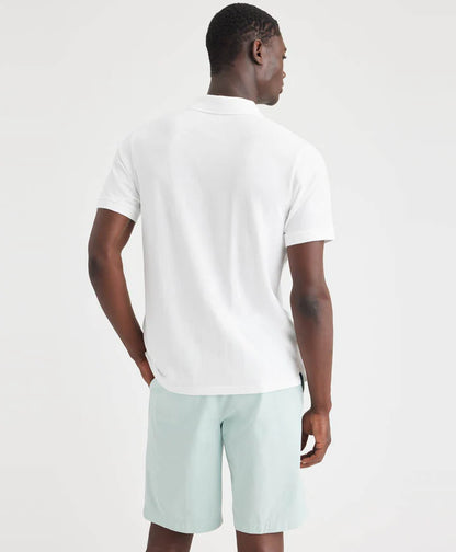 Polera Hombre Con Cuello Pique Lucent Blanco