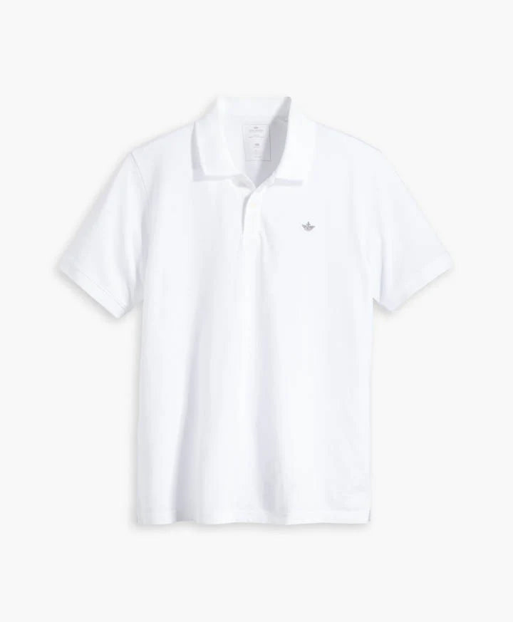 Polera Hombre Con Cuello Pique Lucent Blanco