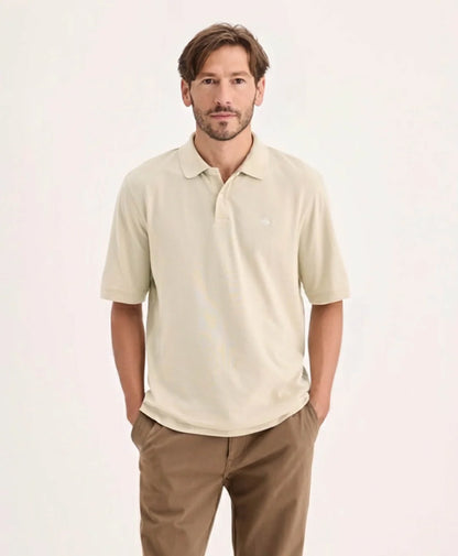 Polera Hombre Polo Pique Khaki
