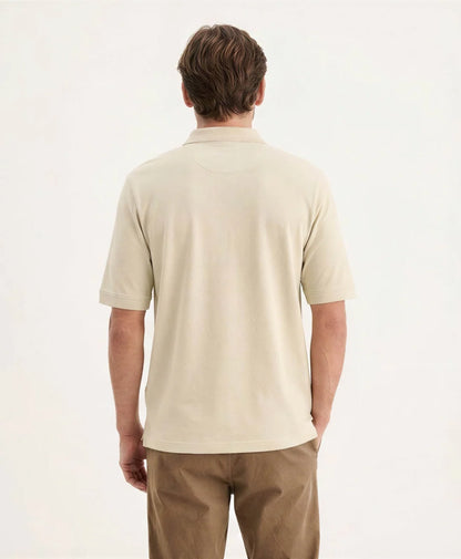 Polera Hombre Polo Pique Khaki