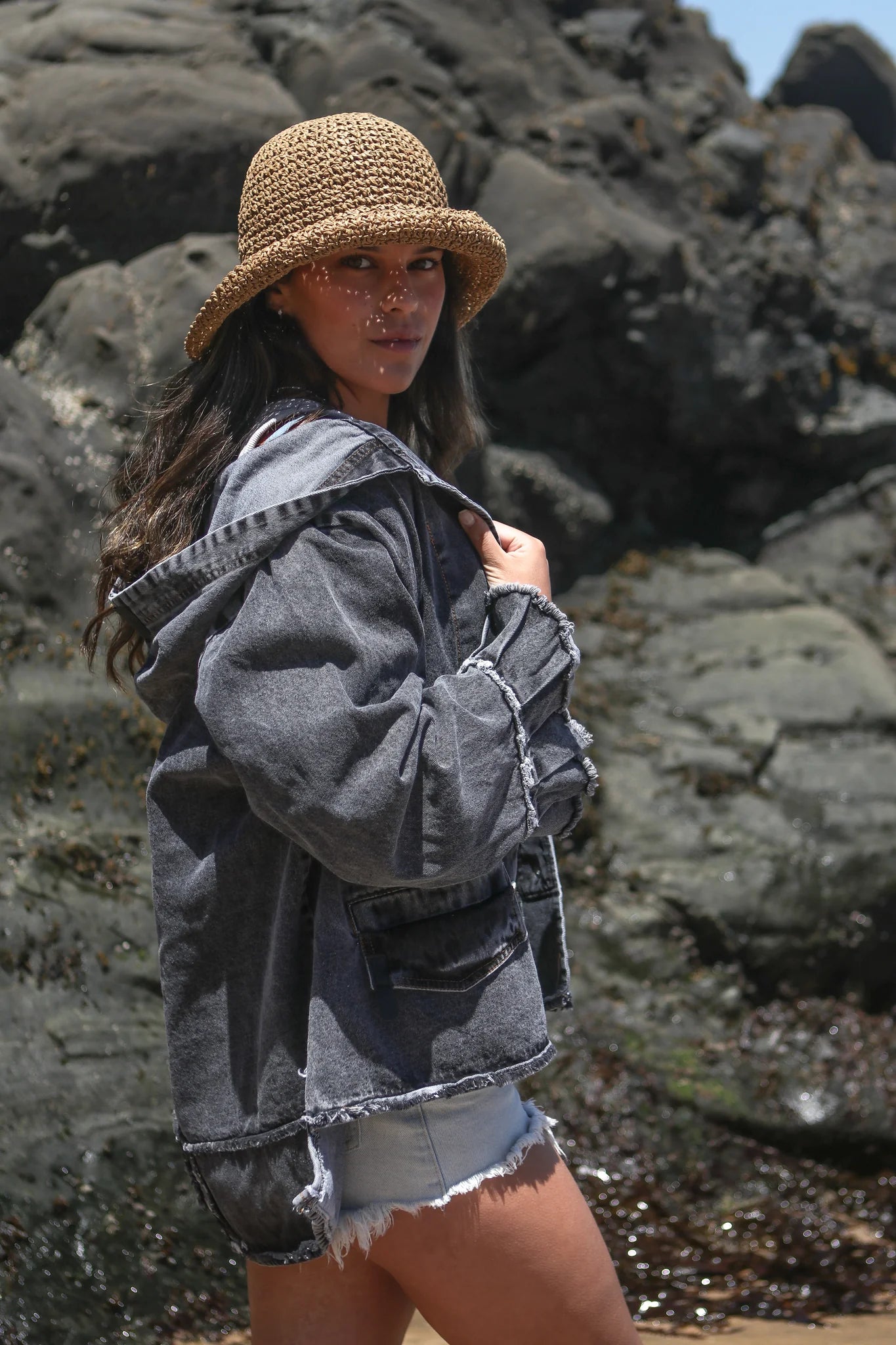 Chaqueta Mujer Anzio Gris