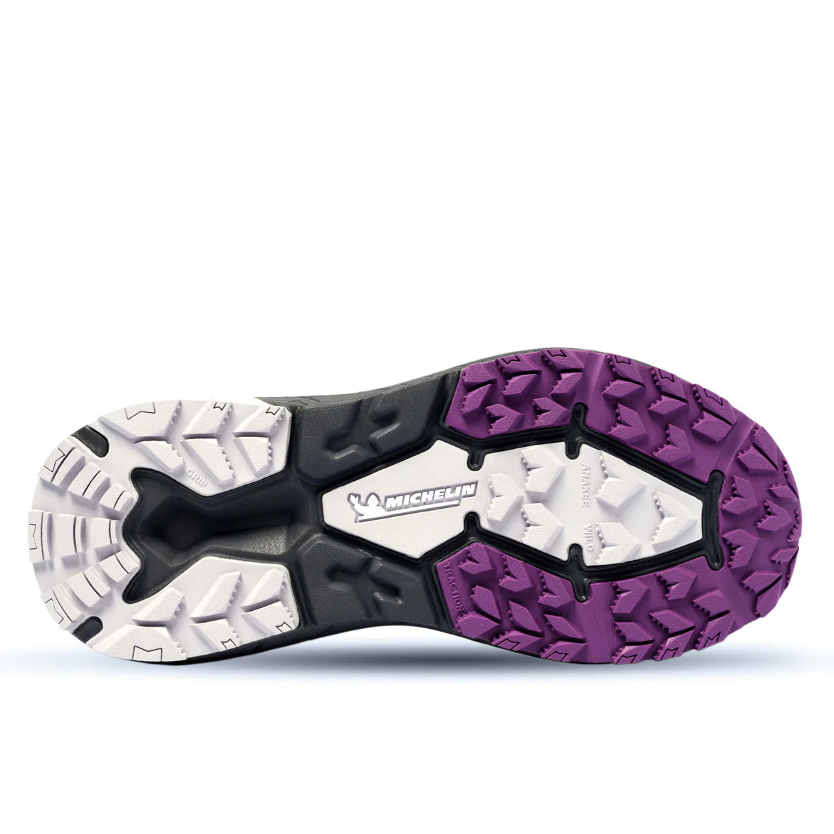 Botín Mujer Outdoor Waterproof Aw04 Negro Morado Michelin Footwear