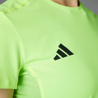 Polera Mujer Running Adizero Essentials Lucid Lemon