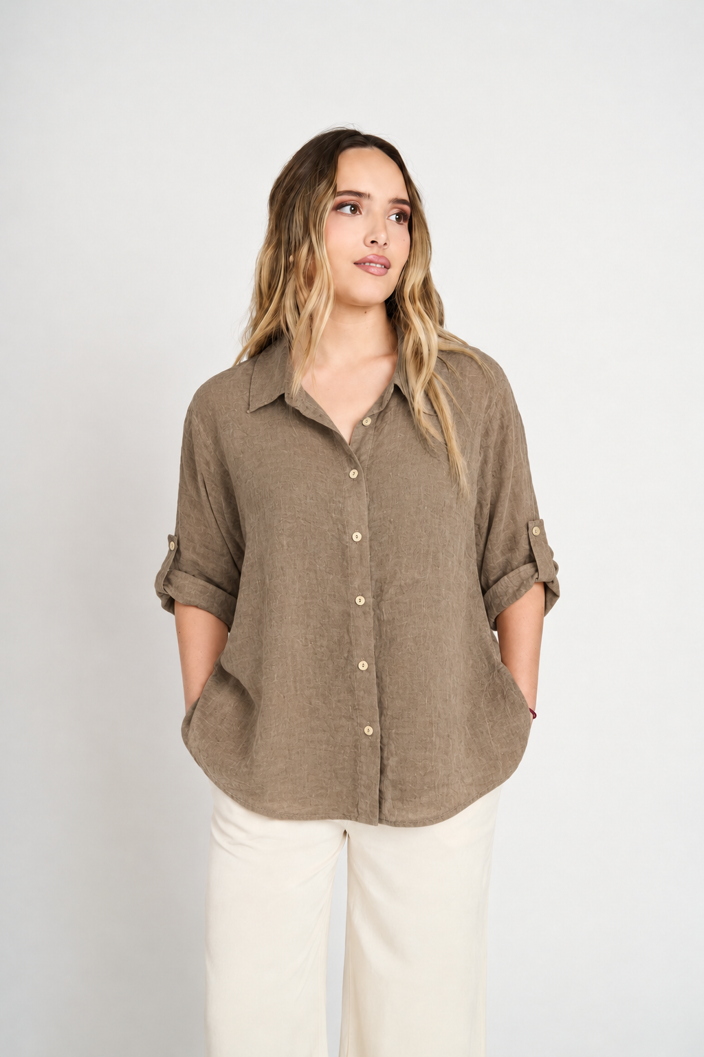 Blusa Manga Larga Mujer Fango