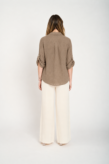 Blusa Manga Larga Mujer Fango