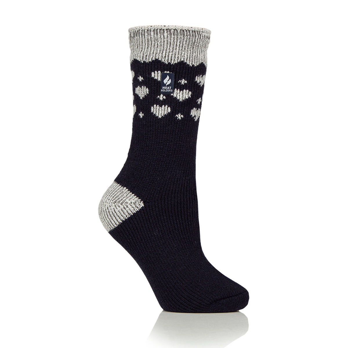 Calcetín Mujer Original Jacquard Heat Holders Navy