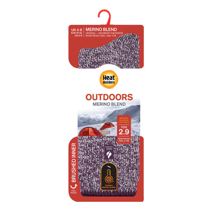 Calcetinl Mujer Woo Heat Holders Vino