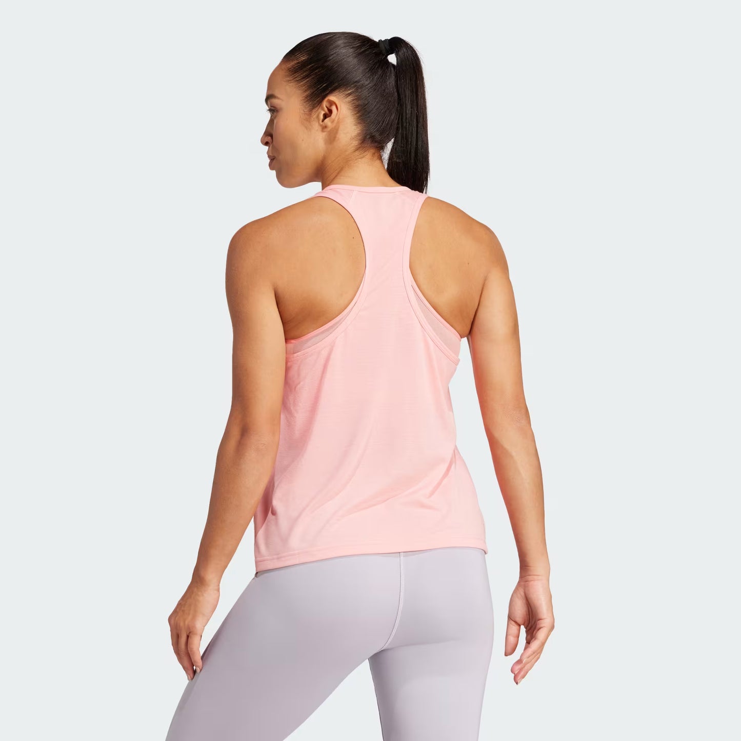Polera Mujer Training Minimal Branding Racerback Pink