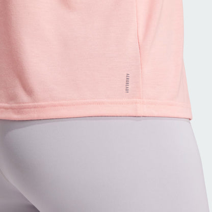Polera Mujer Training Minimal Branding Racerback Pink