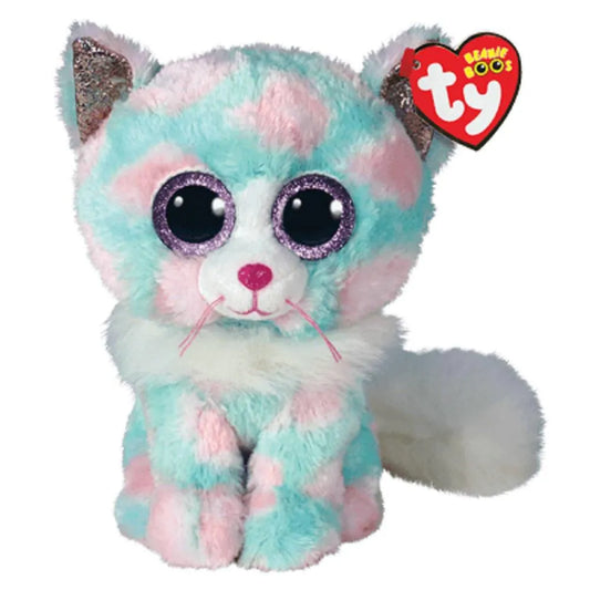 Peluche Beanie Boos Opal Gato Pastel