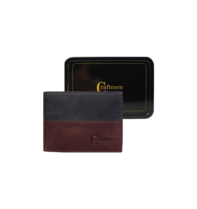 Billetera Hombre Brigthon Vino Negro