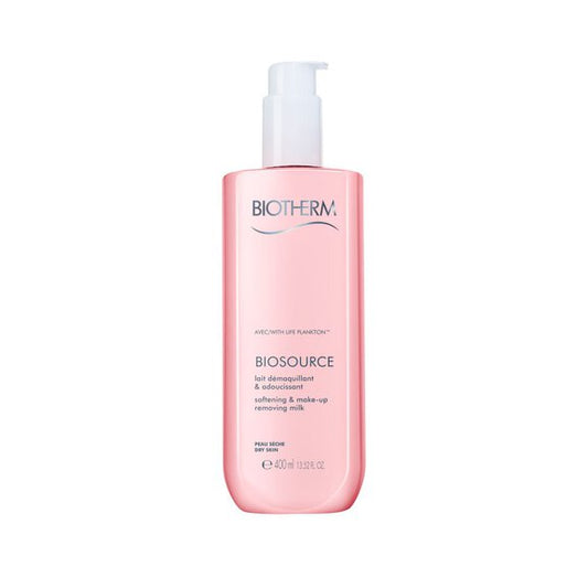 Crema Limpiadora Biosource Softening & Make-Up Removing Milk (Dry Skin) 400ml