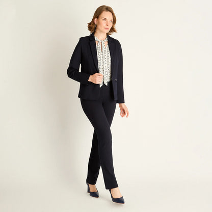 Blazer Mujer Azul Entallado