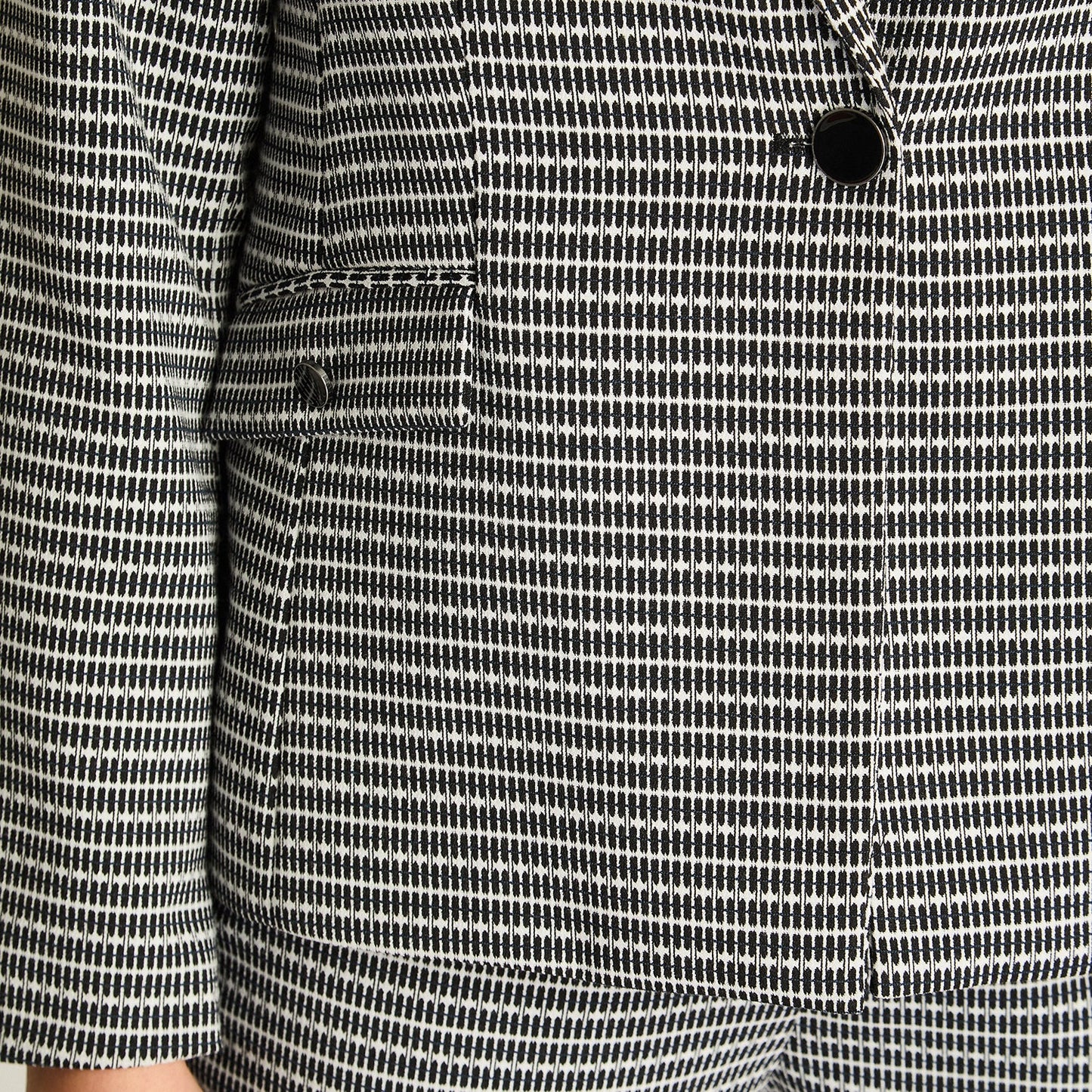 Blazer Mujer Crudo Estampado