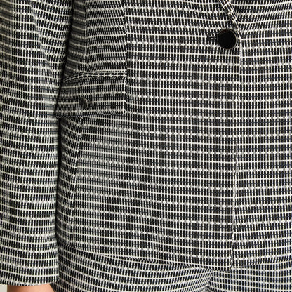 Blazer Mujer Crudo Estampado