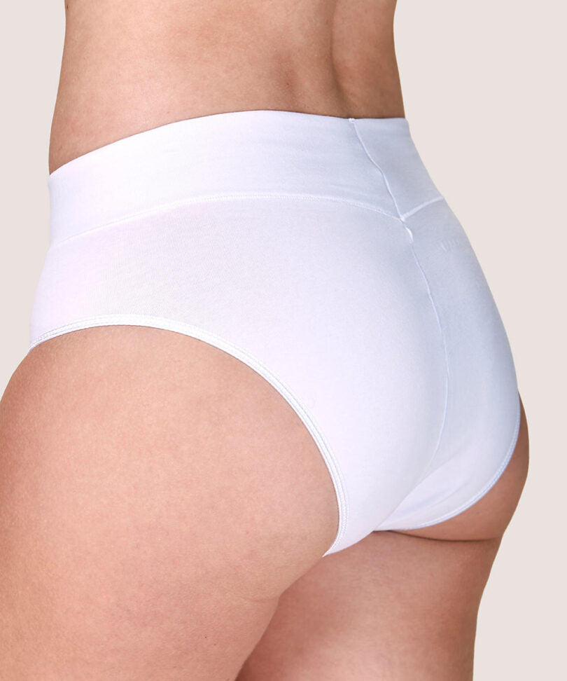 Bikini Mujer Cotton Spandex Blanco
