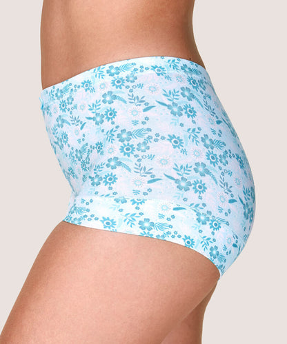 Pantaleta Mujer Cotton Spandex Celeste