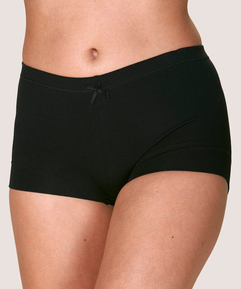 Pantaleta Mujer Cotton Spandex Negro