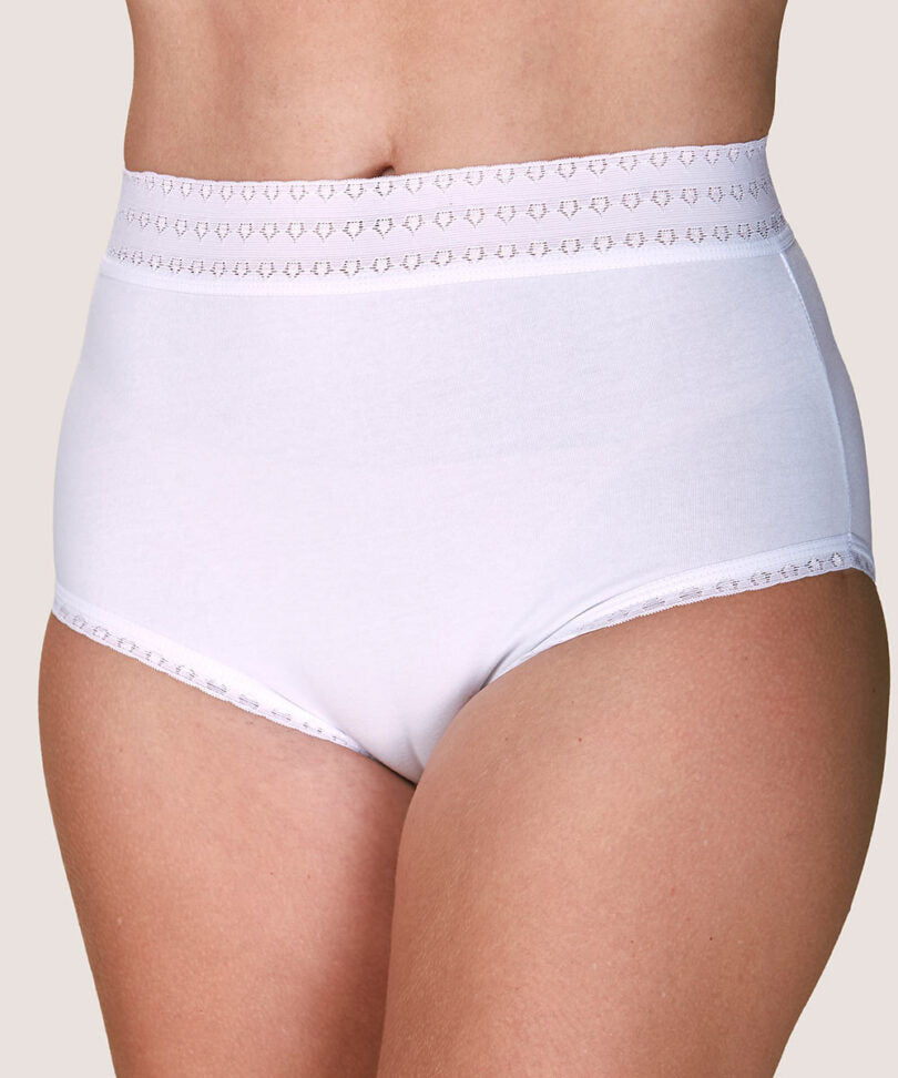 Cuadro Mujer Maxi Cotton Spandex Blanco