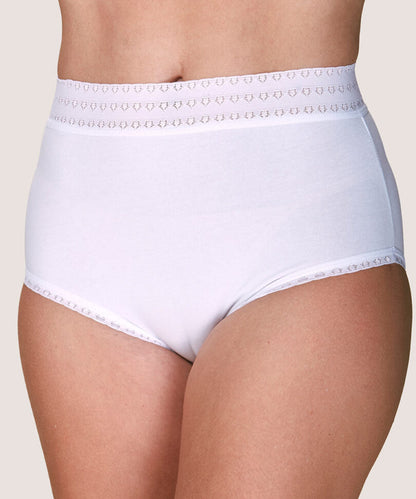 Cuadro Mujer Maxi Cotton Spandex Blanco