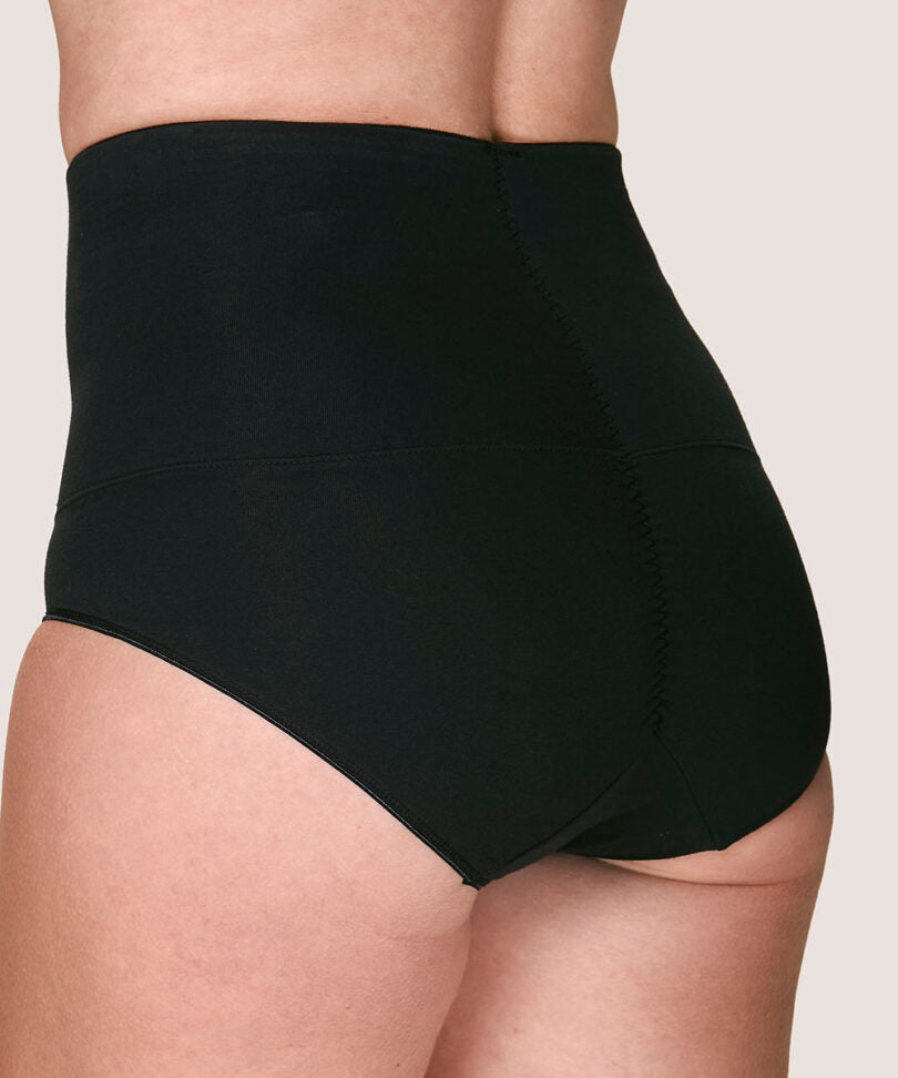 Cuadro Mujer Control Abdomen Cotton Spandex Negro