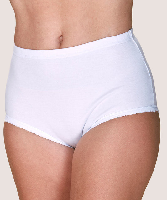 Cuadro Mujer Maxi Cotton Gamuza Blanco
