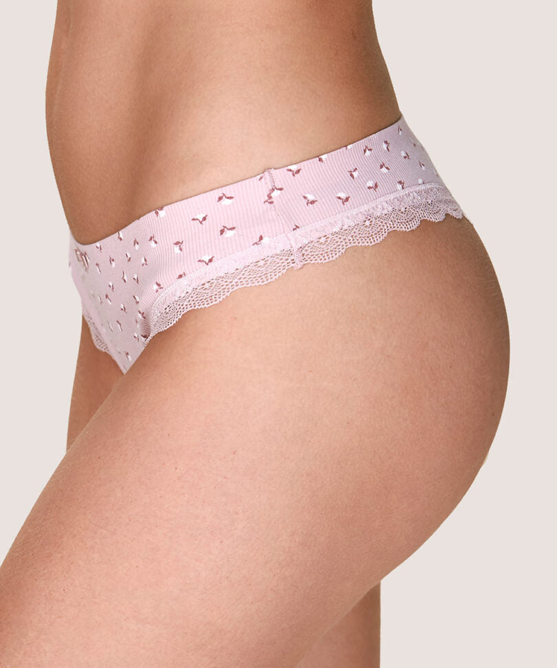 Colaless Mujer Cotton Rib Rosa