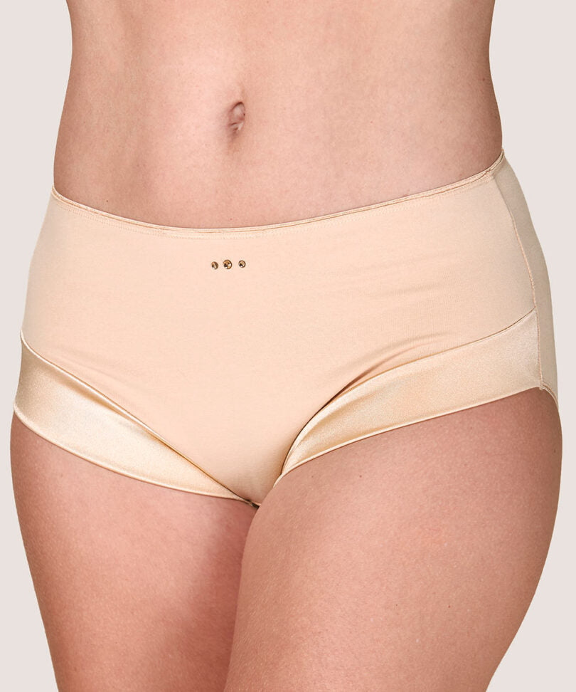 Cuadro Mujer Maxi Cotton Spandex Y Powernet Nude