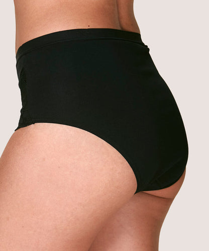 Cuadro Mujer Maxi Cotton y Encaje Negro