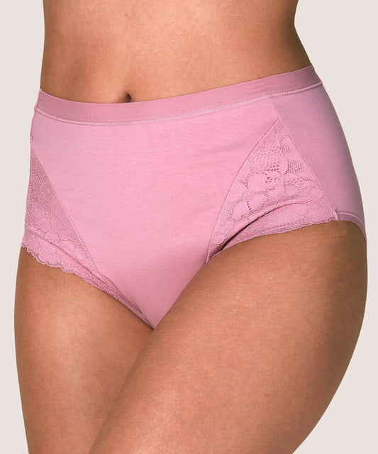 Cuadro Mujer Maxi Cotton y Encaje Rosa