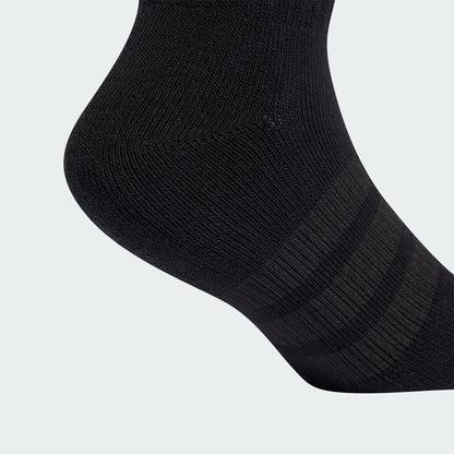Tripack Calcetines Deportivos al Tobillo con Amortiguación Negros