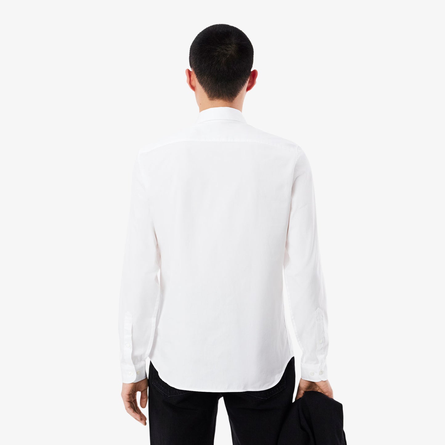 Camisa Hombre algodón Slim Blanca