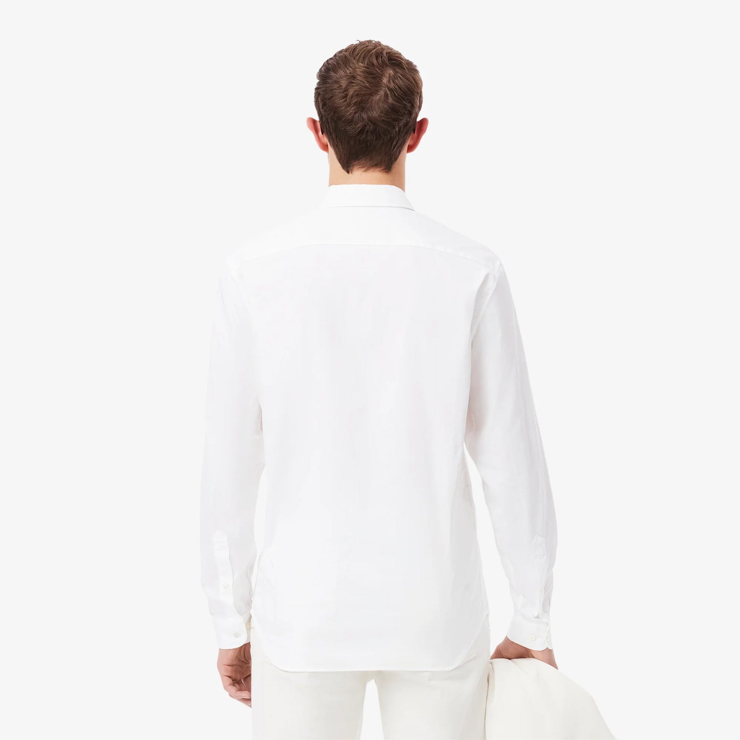 camisa-hombre-corte-ajustado-de-algodón-blanco