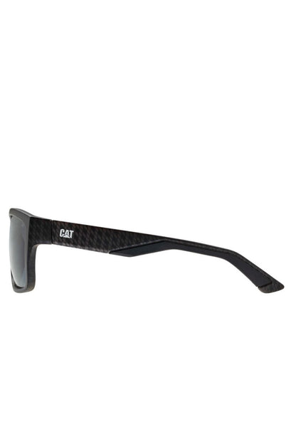 Lentes De Sol Cat Polarizado Cts-8021-127p Espejo Gris/negro