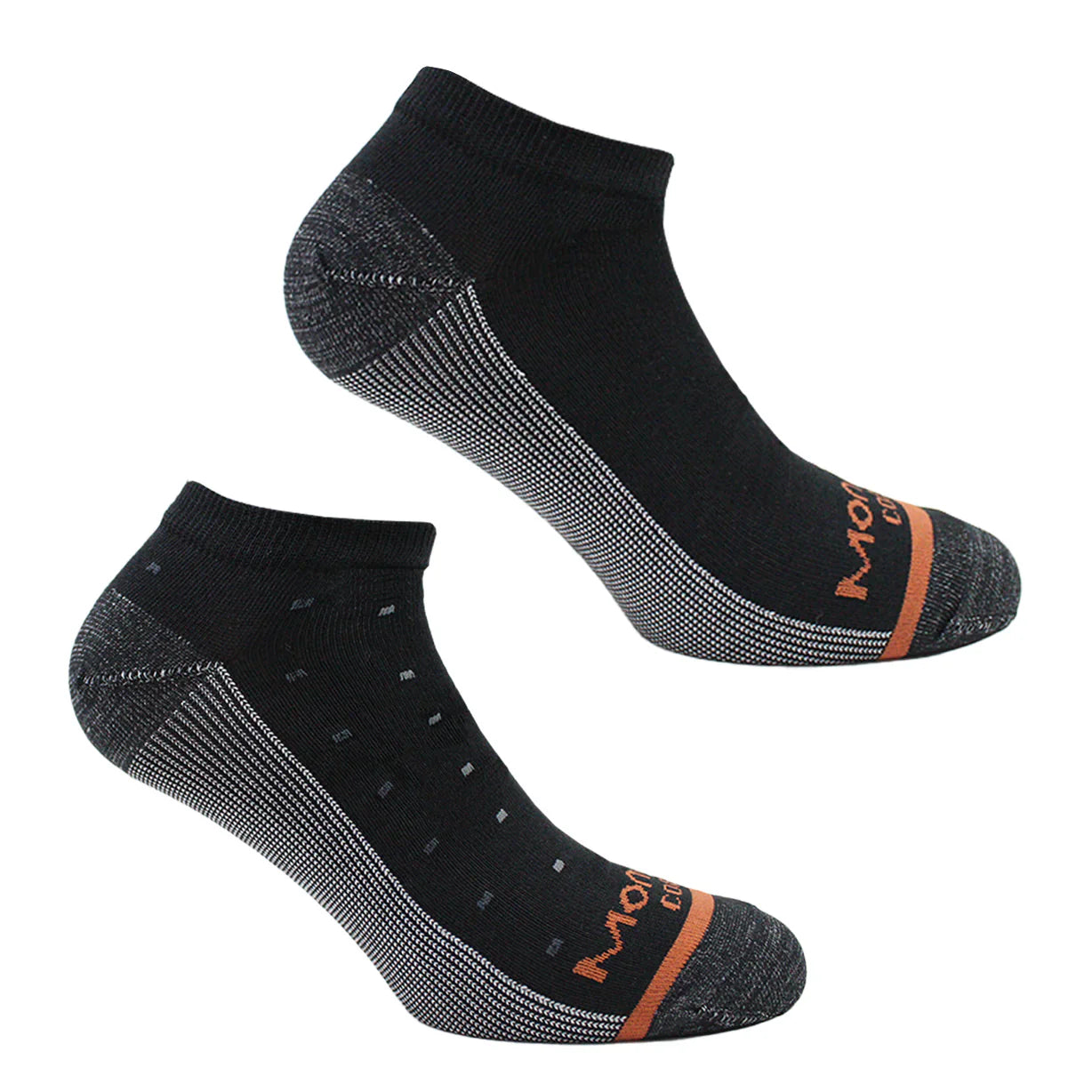 Calcetin Hombre 2 Pares Cobre Rayas Negro