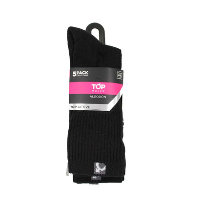 Calcetines Mujer Deportivos Largos Pack 5 C1