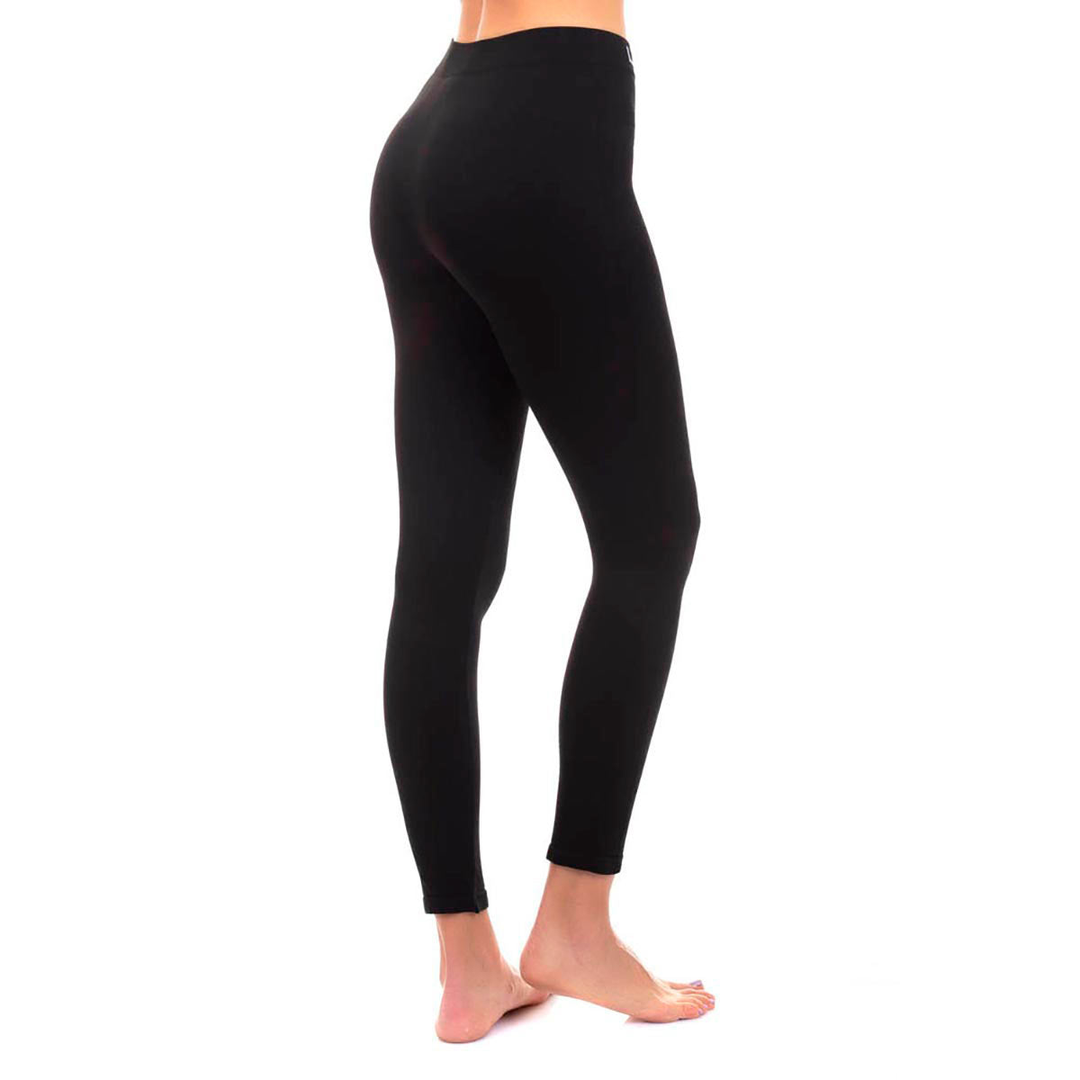 Calza Mujer Termica Seamless Negro