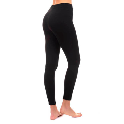 Calza Mujer Termica Seamless Negro