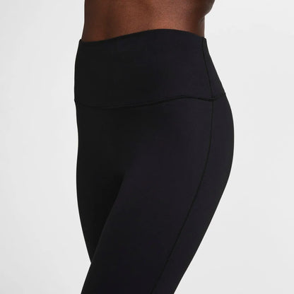 Calza Mujer Tiro Alto One Seamless Front Negra