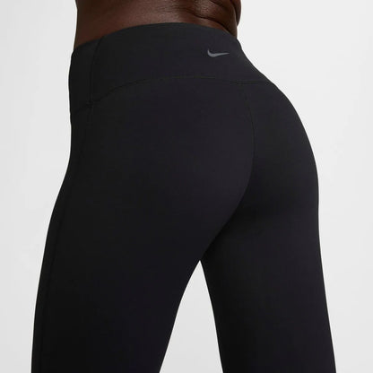 Calza Mujer Tiro Alto One Seamless Front Negra