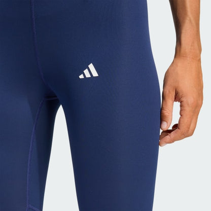 Calza Mujer 7/8 TECHFIT Tiro Alto Azul
